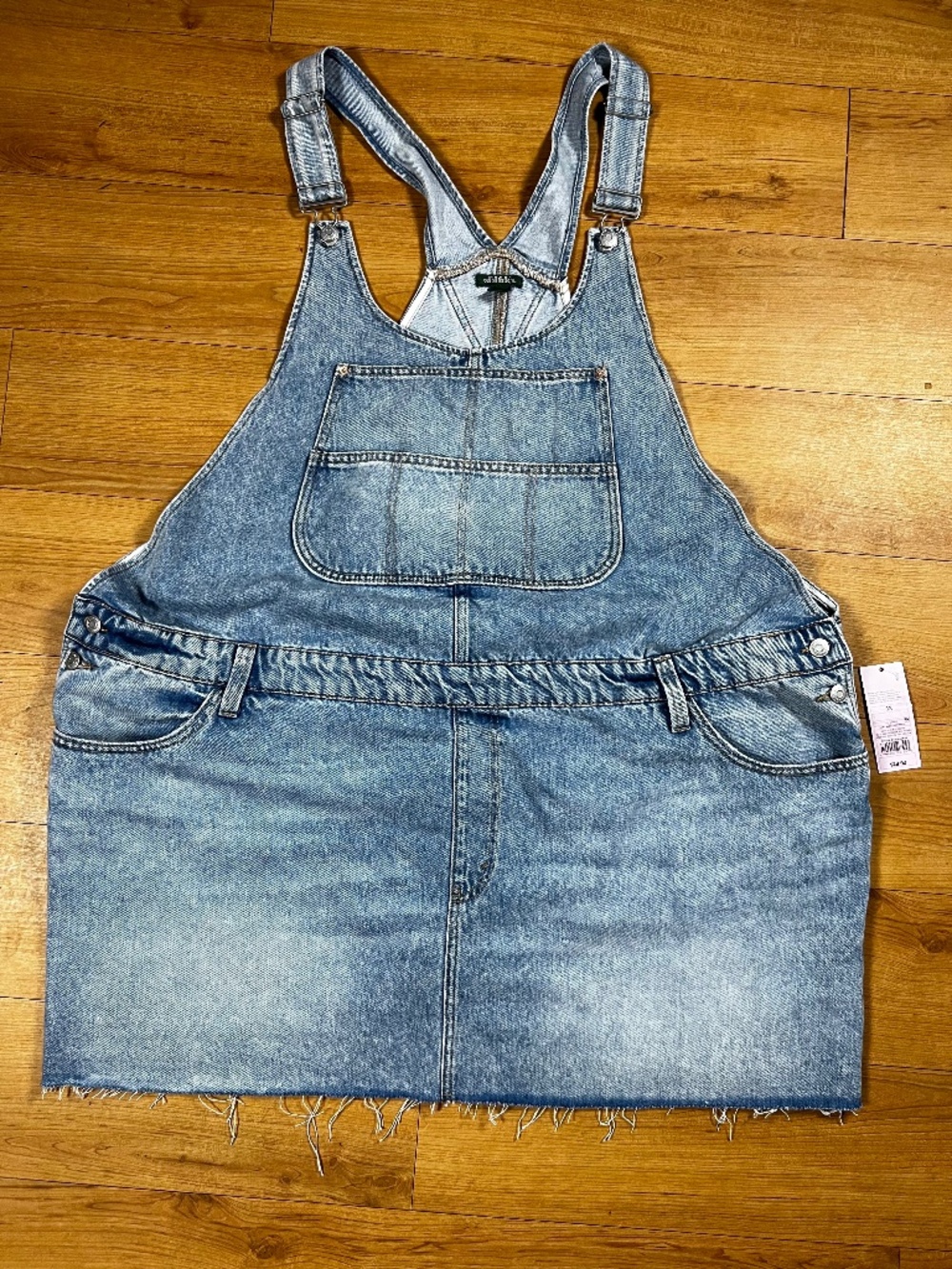 NWT Wild Fable denim overall mini dress in women’s plus size 3X. 💙